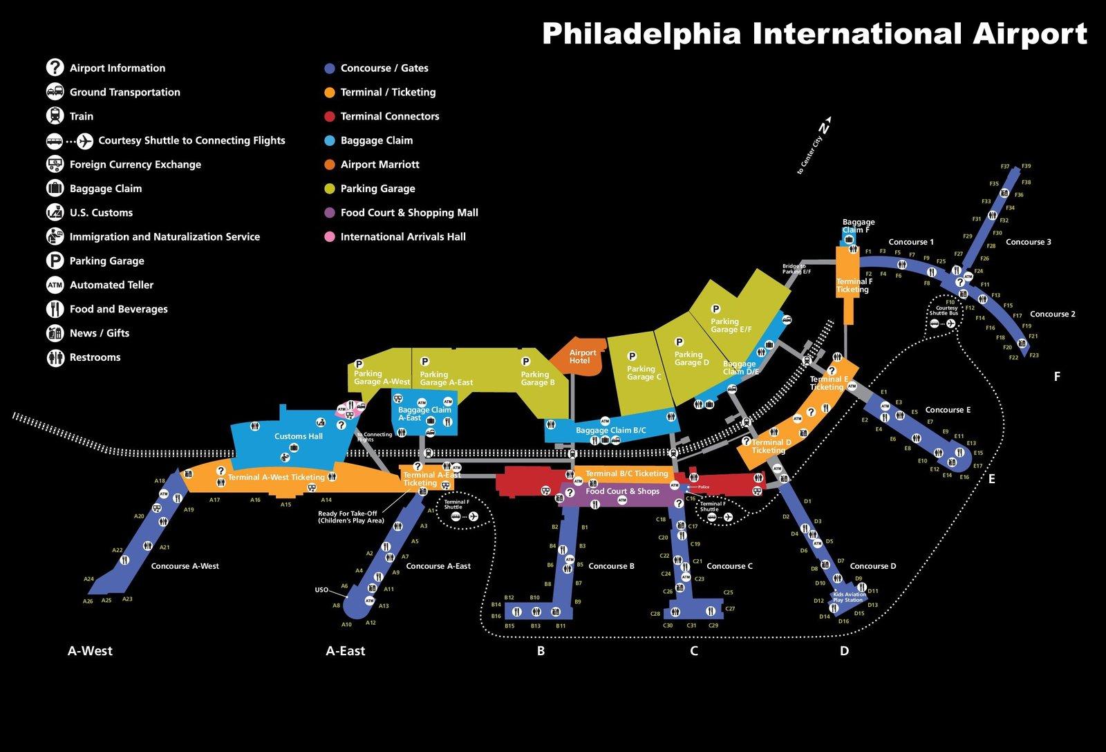 las vegas airport map southwest airlines