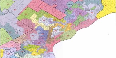 Filadelfia consello provincial mapa